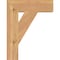 Ekena Millwork Traditional Block Smooth Bracket, Western Red Cedar, 3 1/2"W x 14"D x 18"H BKT04X14X18TRA05SWR - alternate 3